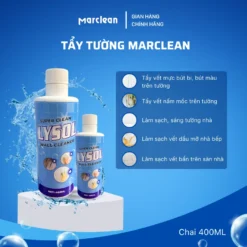 tẩy vết bẩn trên tường